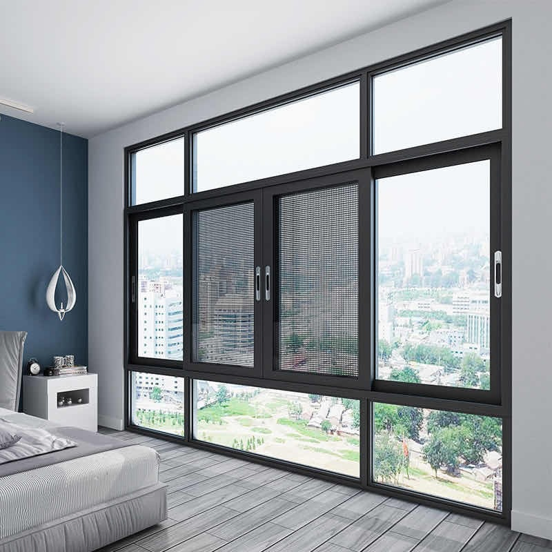 Warm Stylish Casement High-Quality Thermal Insulation Impact-Resistant Aluminum Glass Window