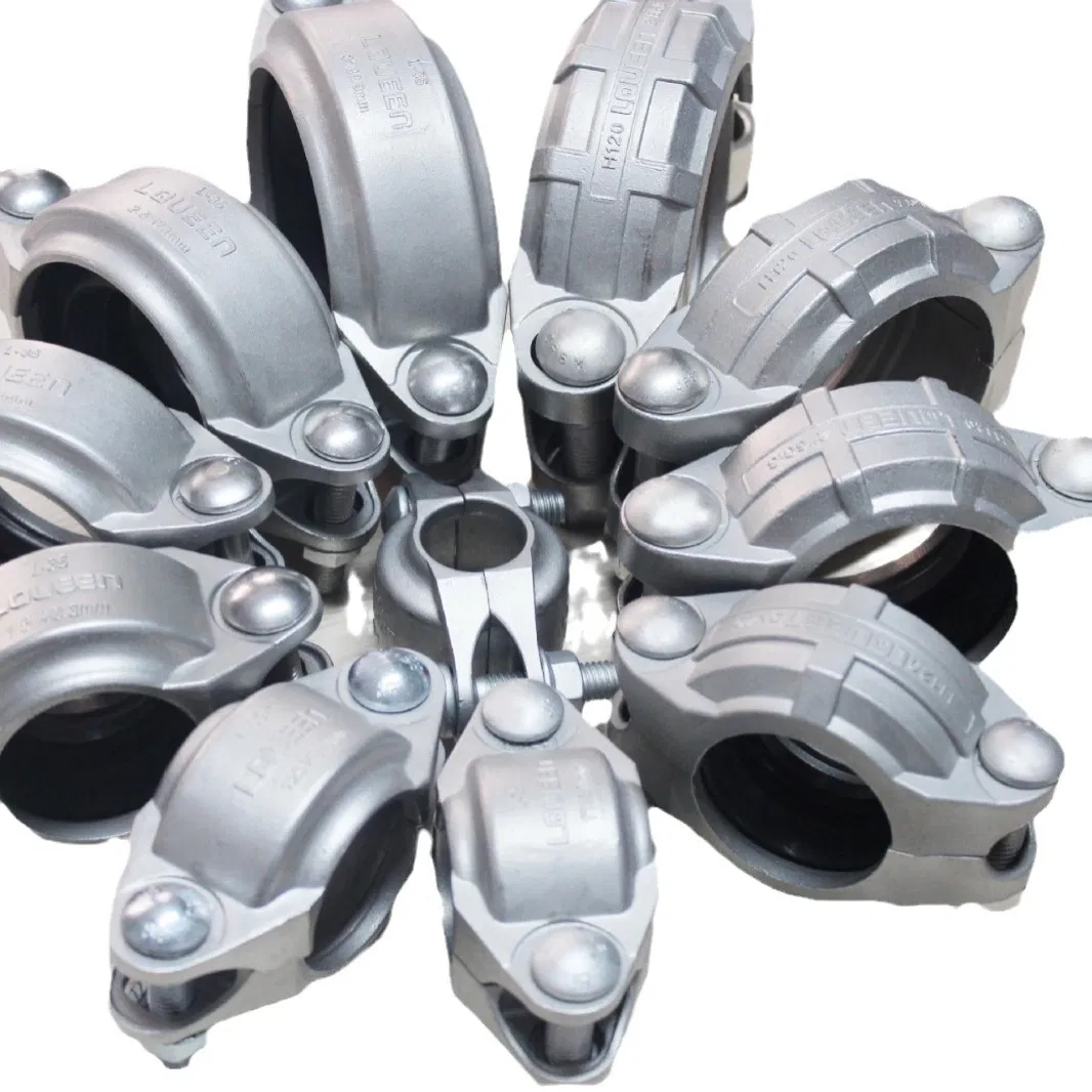 Double Lock Pipe Clamp Leakage Repair Double Screw Clamps