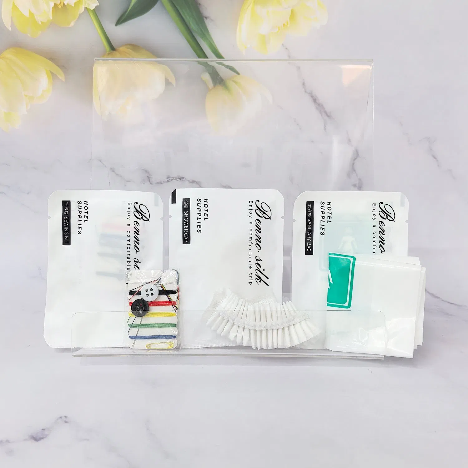 Premium Private Label Luxury Hotel Bathing Soap and Shampoo Set