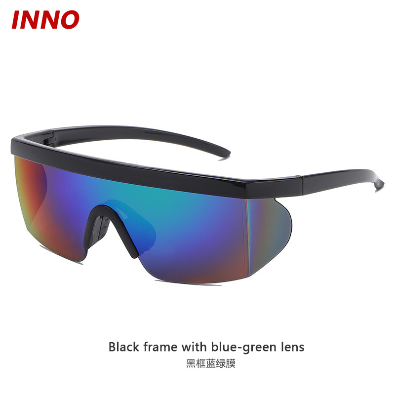 Inno-Aj007 Manufacturer Direct Selling Multicolor Options Reflective Sport Glasses Revo Gradient Glasses Custom Logo Eco-Friendly