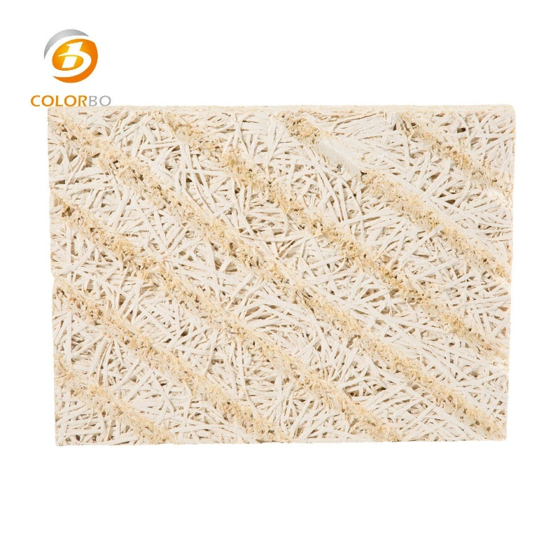 Simple Fire Rated Wood Fiber Fireproof Cement Board From China Supplier with Low Price