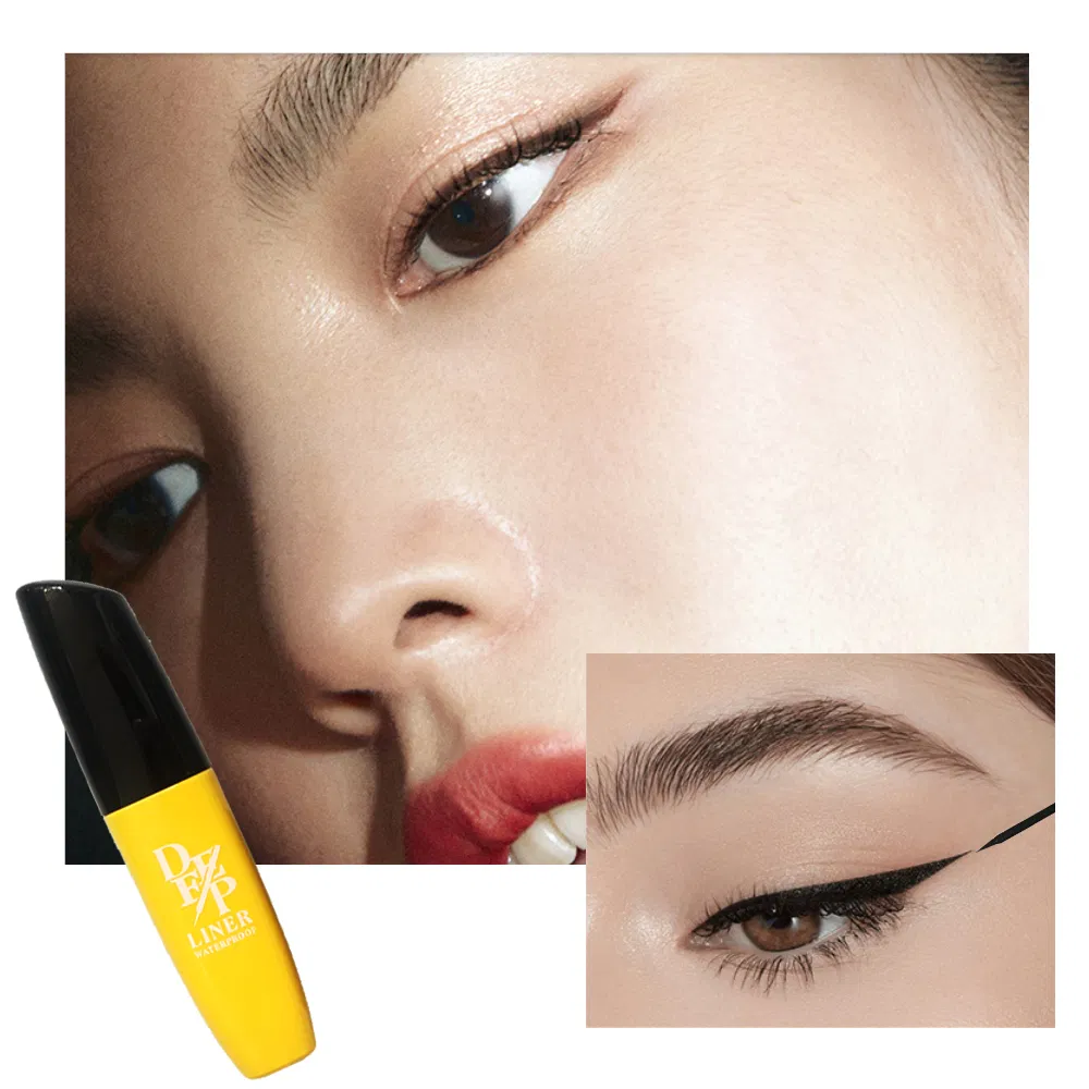 Best Selling Black Clear Waterproof Eyeliner Glue Pen Cosmetics OEM Colorful Adhesive Eye Liner