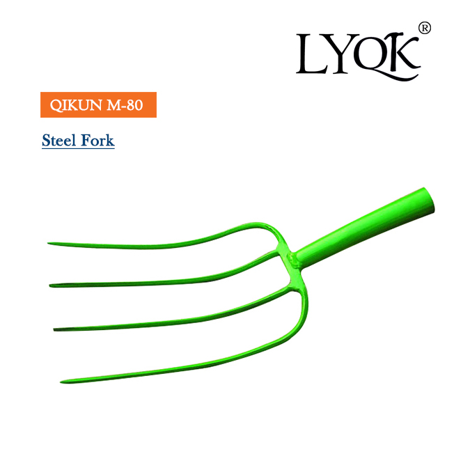 M-77 Garden Fork with Manual Drop Forged Steel and Sharpened End