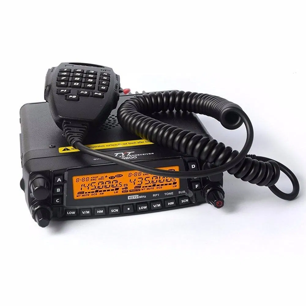 Радиостанция TYT TH-9800 Quad Band 50W для автомобиля