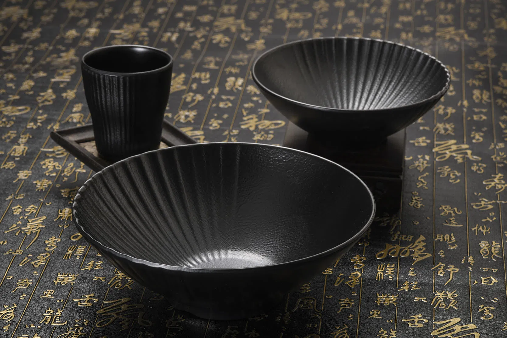 Wide Mouth Melamine Noodle Bowl Japanese Ramen Bowl New Design Melamine Bowl