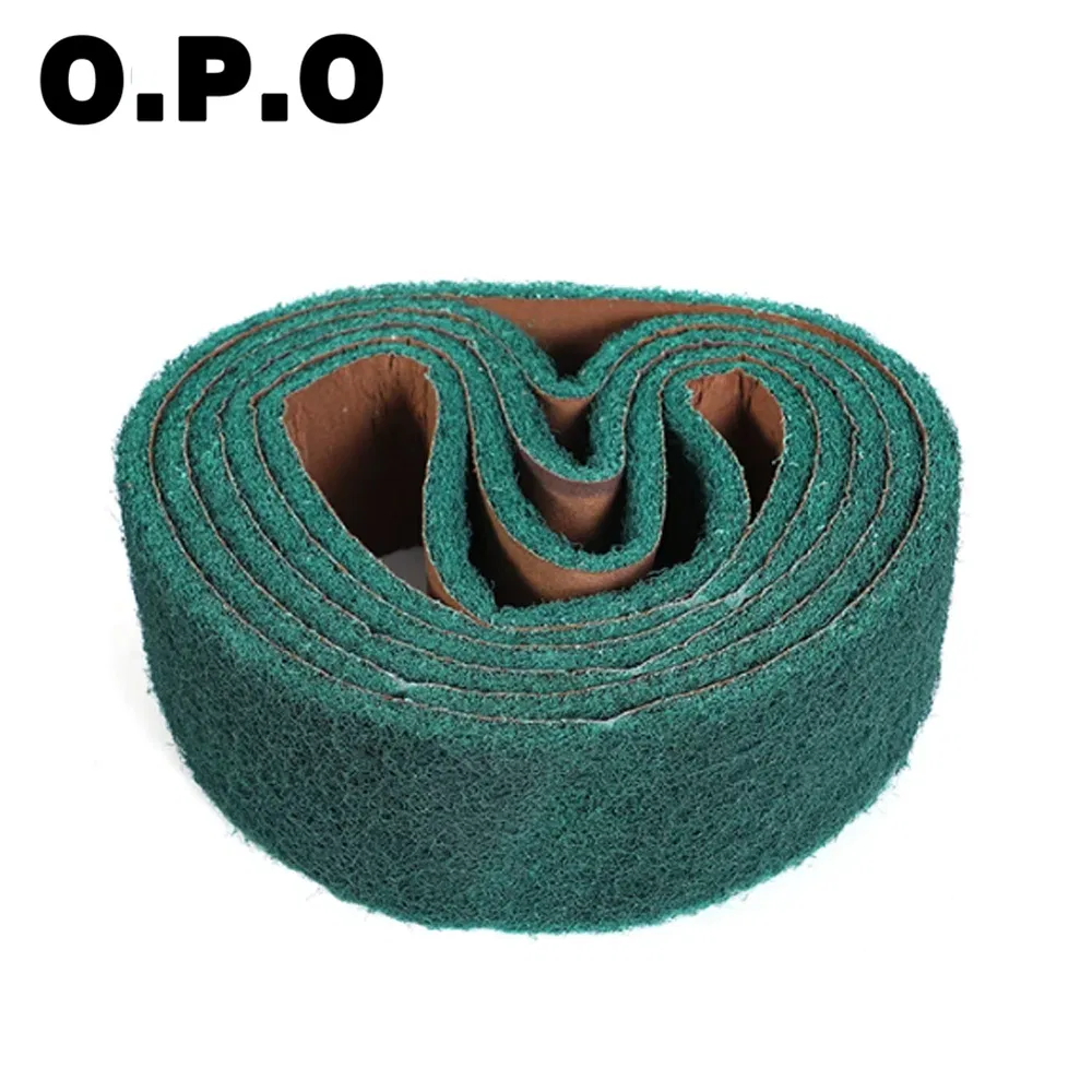 Italian Brand Non Woven Nylon Web Abrasive Fabric Sanding Surface Conditioning Belt for Metal