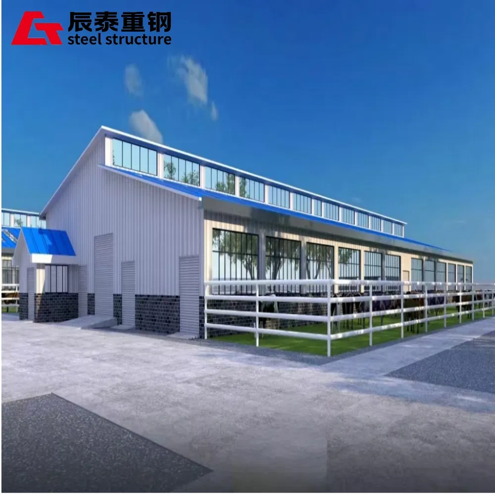 Gantry Steel Frame Steel Structure Poultry Farm to Achieve Efficient and Hygienic Poultry Breeding