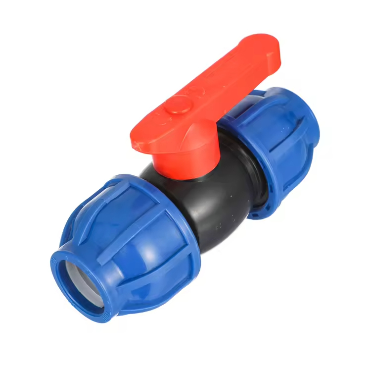 Ifan ASTM D3350 PP Compression Fittings 20-110mm Coupling HDPE Pipe Fitting