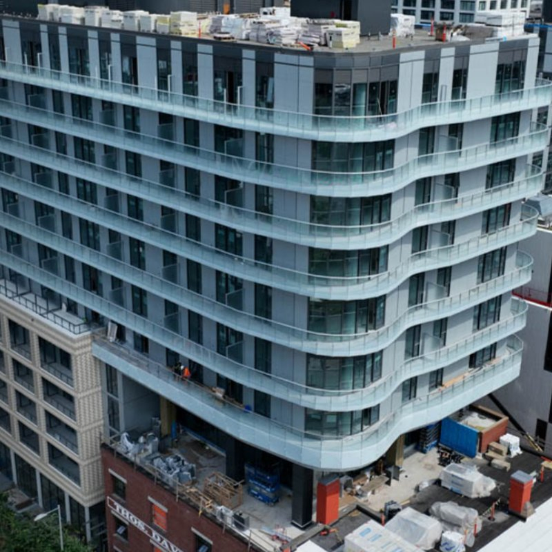 China Manufacturer Standard Aluminum Curtain Wall Double Glazed Building Material