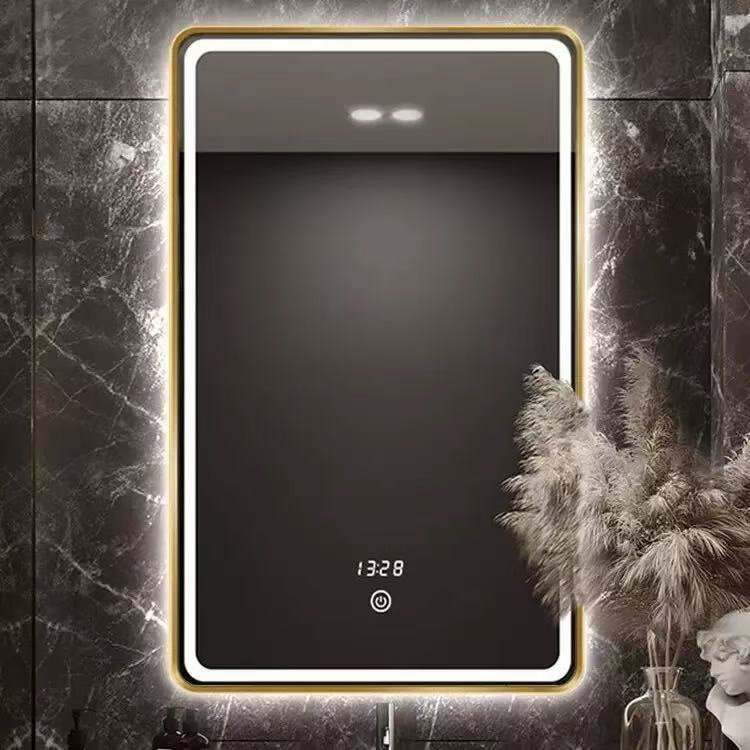 Solar-Powered Bathroom Mirror! Eco-Friendly and Energy-Efficient, Providing Consistent Power Even in Low Light, Carbon-Reducing and Worry-Free.