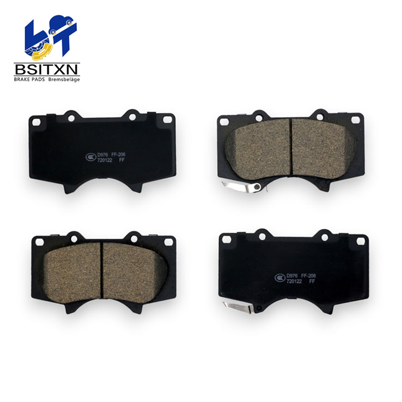 044650K370 Noiseless Semi-Metal Ceramic Brake Pads for Toyota Lexus