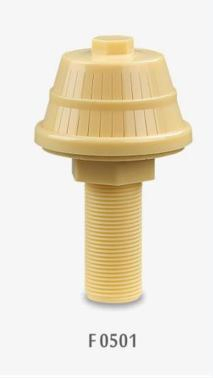 ABS PP Efficient Water Treatment Nano Bubble Filter Nozzle for Water Treatment