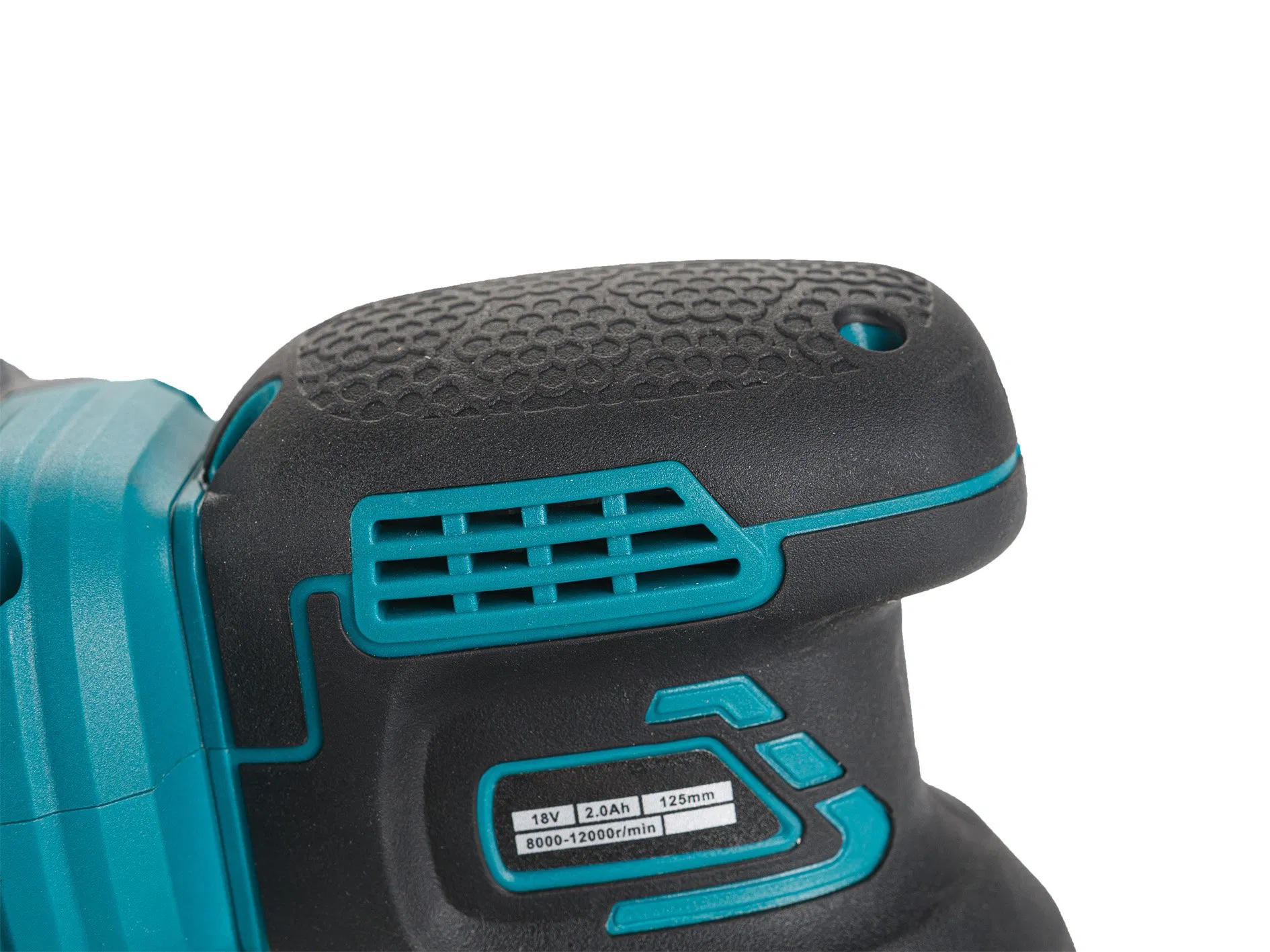 18V Cordless Random Orbital Sander Kit with 2.0ah Battery Woodworking Sanding