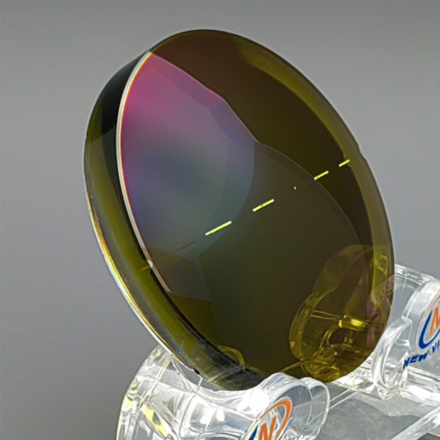 Cr39 1.49 Polarization Brown Semi Finished Sv Anti-Reflection Base600 Optical Eyeglasses Lens