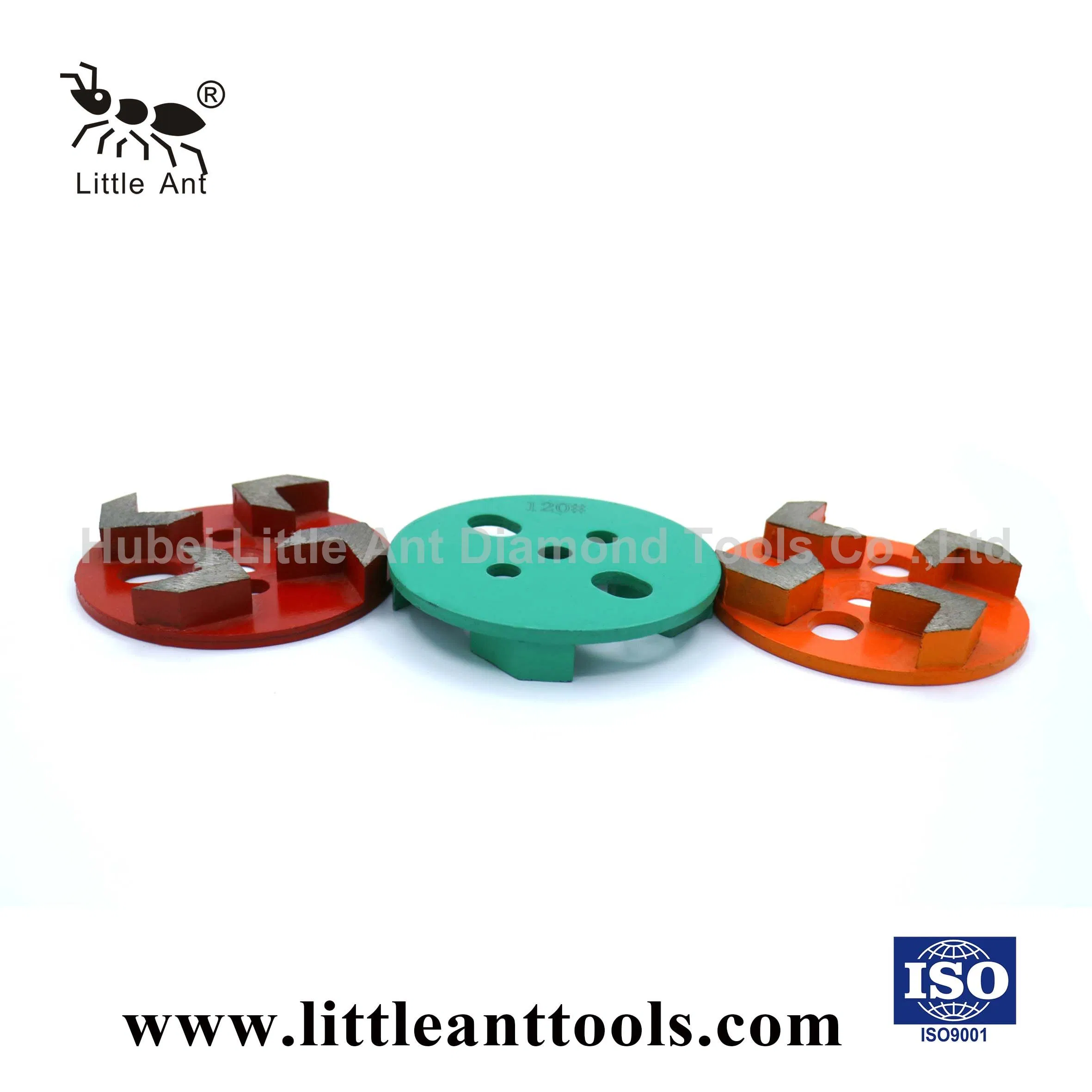 Алмазный шлифовальный блок для бетона (100 мм, круглая, 4 зуба)