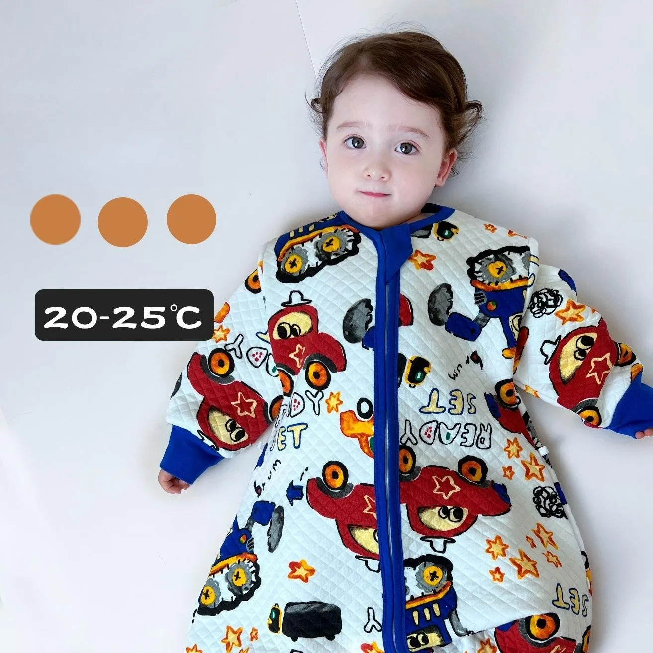 Innovative Split-Leg Pure Cotton Anti-Kick Universal for All Seasons Sleeping Bag