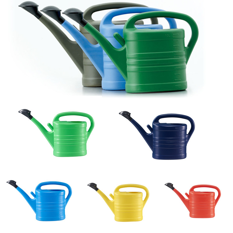 Plastic Garden Watering Can Flower Pot