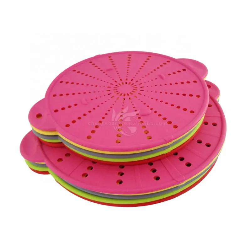 Pot Strainer Snap Spaghetti Strainer Clip Food Strainer for Pot Pans Bowls Sieve Snap Filter Colander for Pasta Noodles