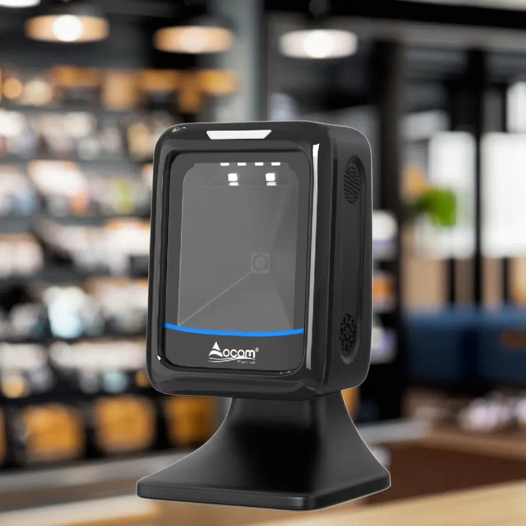 Wide-Area 2D Scanner for Faster Checkout, 300000-Pixel Sensor with Large Viewing Window