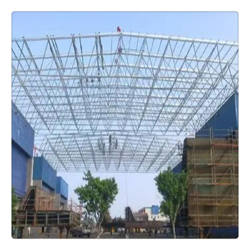 SB020 Building material welded H-beams shape steel structure column Steel Trusses