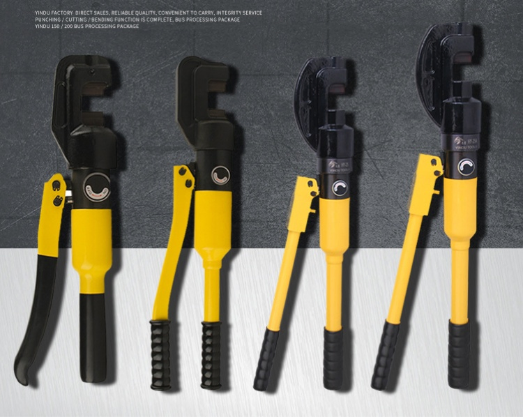 Гидравлический обжимной инструмент для троса и цепи