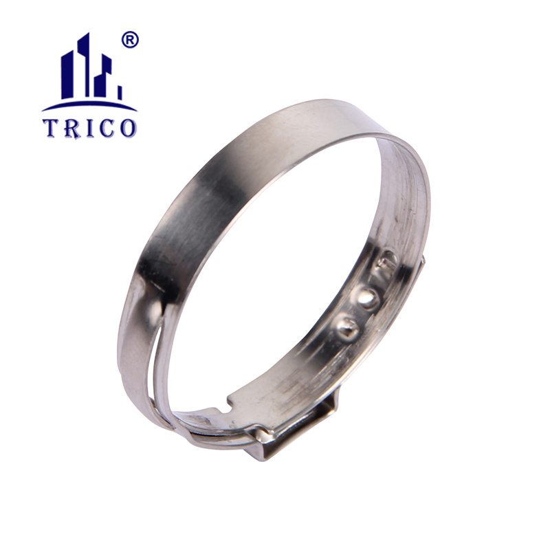 Хомут стальной одноухий 304 для шлангов и труб