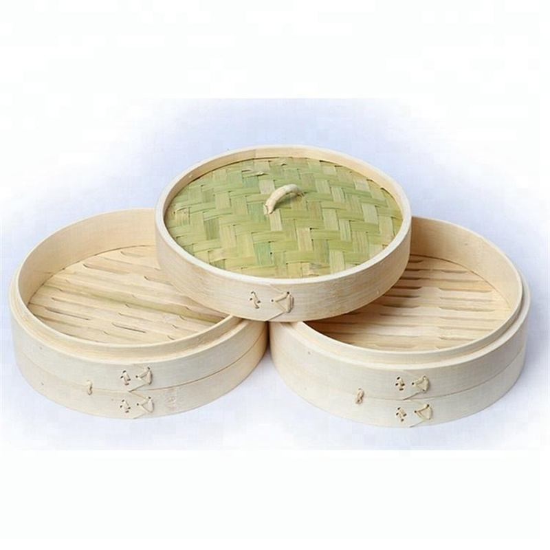 Best Selling High Quality 100% Natural 12 Inch Bamboo Steamer