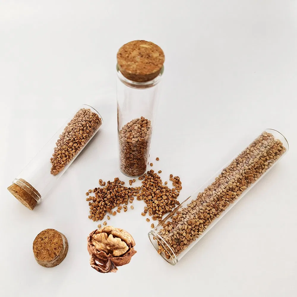 Абразивный материал из скорлупы грецкого ореха для пескоструйной обработки