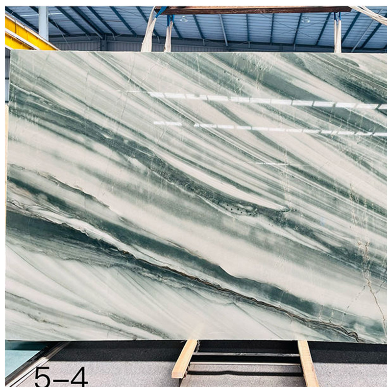 Brazilian Exotic Green Polaris Quartzite Slabs for Tiles and Countertops