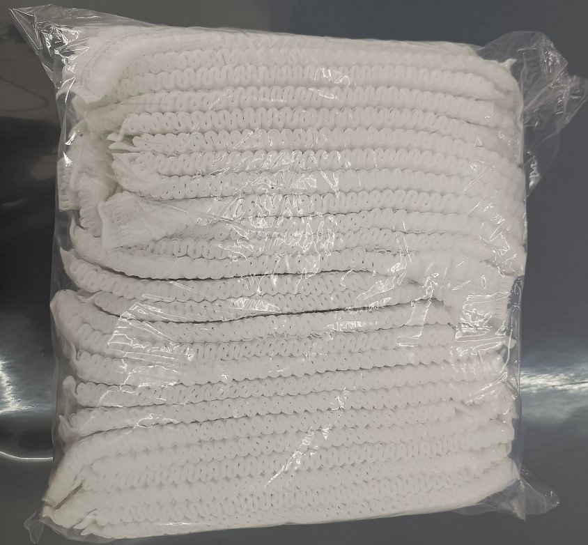 Disposable Dustproof Non-Woven Bouffant Cap for Cleanroom or Factory (WB-C-B02)