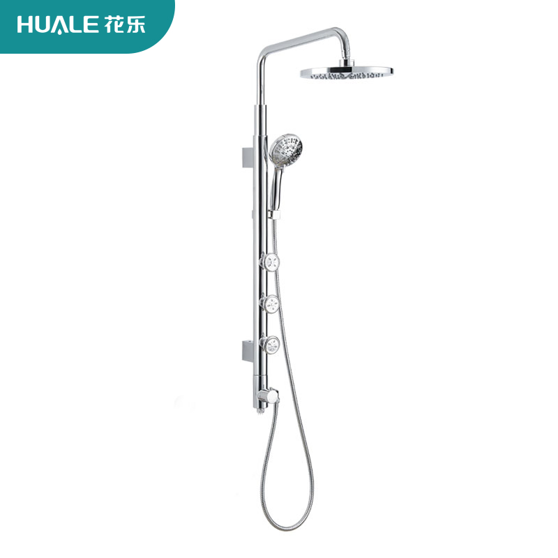 Good Quality Chromed Hl-2468 Shower Column Body Jets Shower System for Bathroom