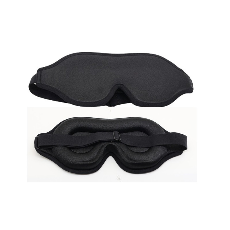 Soft Memory Foam 3D Sleep Mask Blindfold Eyeshade Eye Cover Patch
