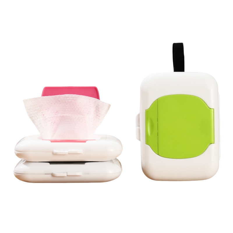 Hot Selling Wet Tissue Storage Box Dustproof Moistureproof Portable Plastic Wet Wipes Box