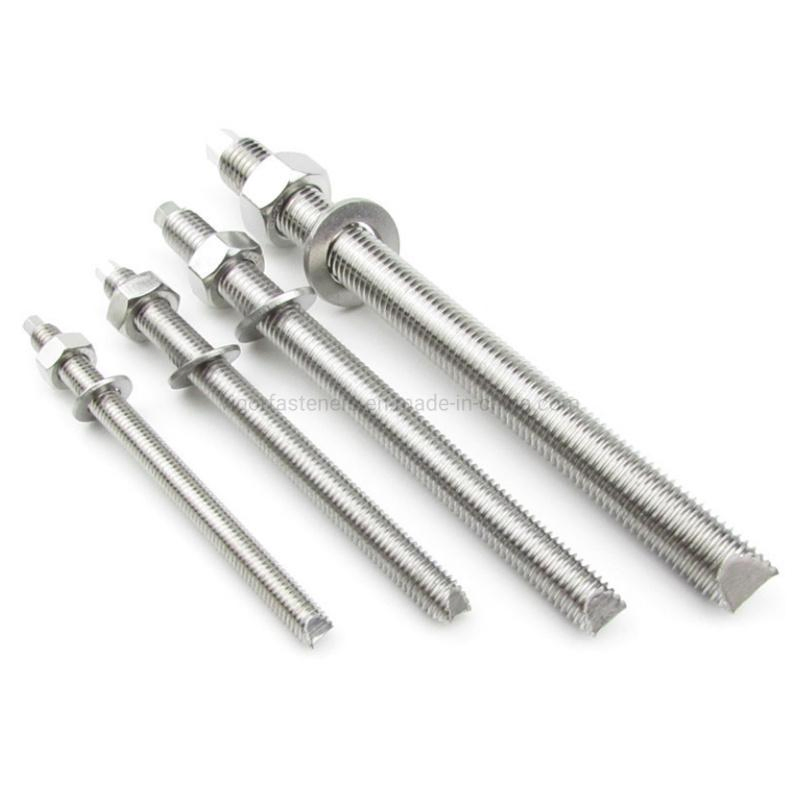 Zinc Plated Expansion Chemical Anchor Cone Bolt Double Sleeve Anchor for Construction