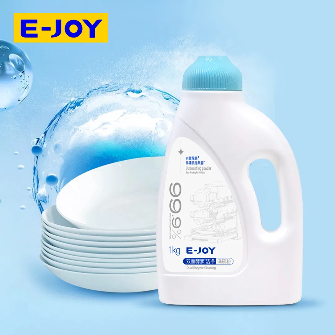 Dishwasher Powder 99.9% Bacteria Removal Works for Daily Cooking Oil Stains & Burned Residues