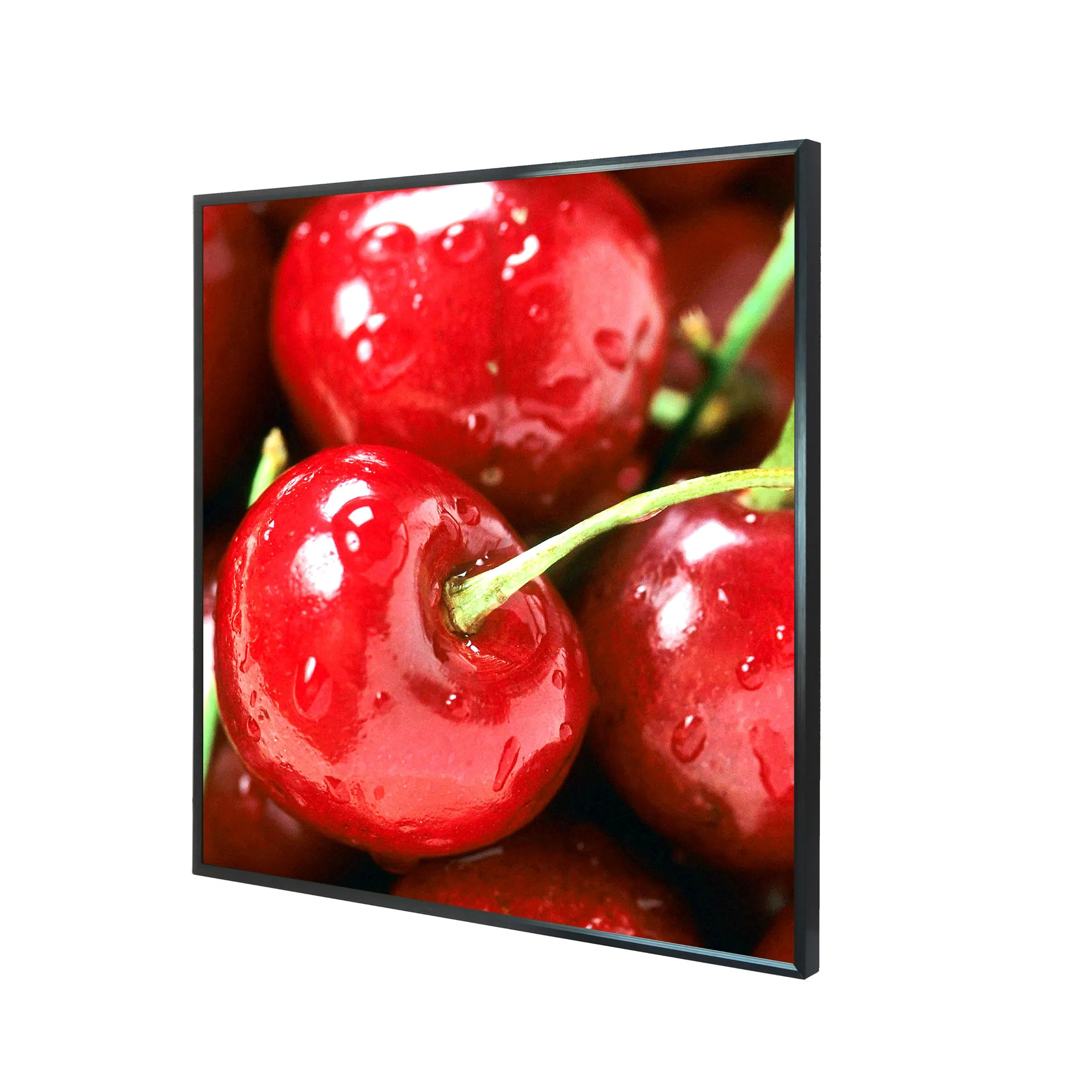 Ultra-Thin 29.5'' 800nits 4K Digital Picture Frame Square LCD Display for Art Exhibition