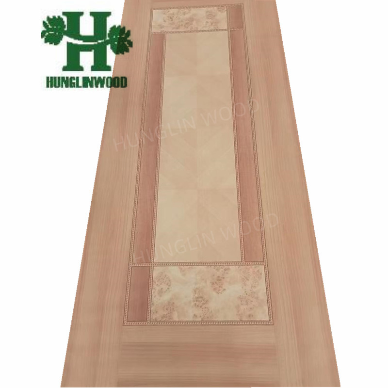 Polyester HDF Door Skin with UV Surface for Room Door