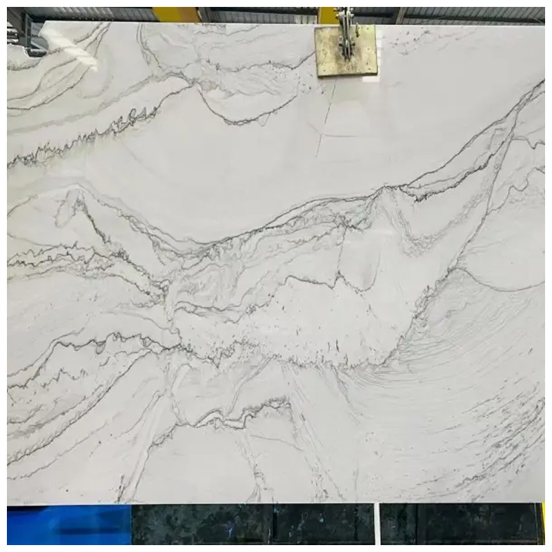 Brazilian Calacatta Macaubas White Quartzite Slabs