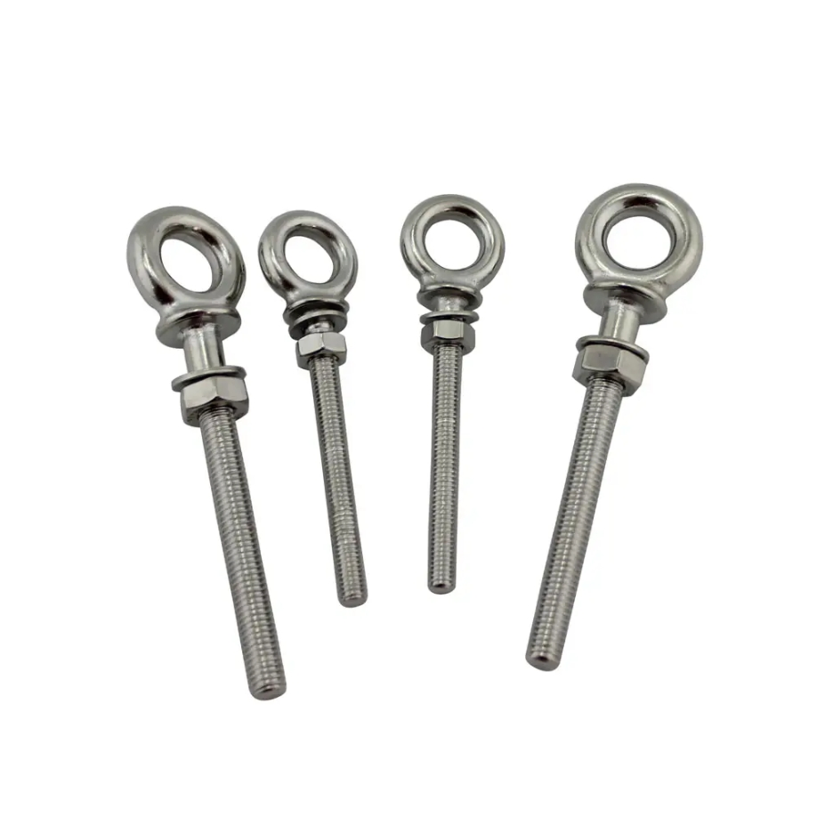 Yacht Stainless Steel Hardware Marine Grade Eyebolts Stainless Steel Hx Long Eyebolts Screws