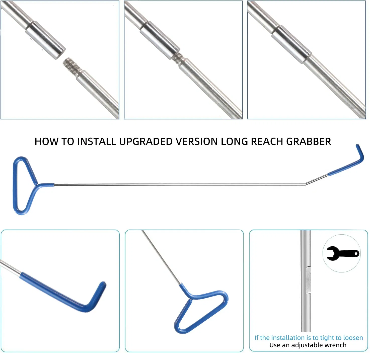 20PCS Long Reach Grabber Car Locksmith Opener Car Lockout Kit