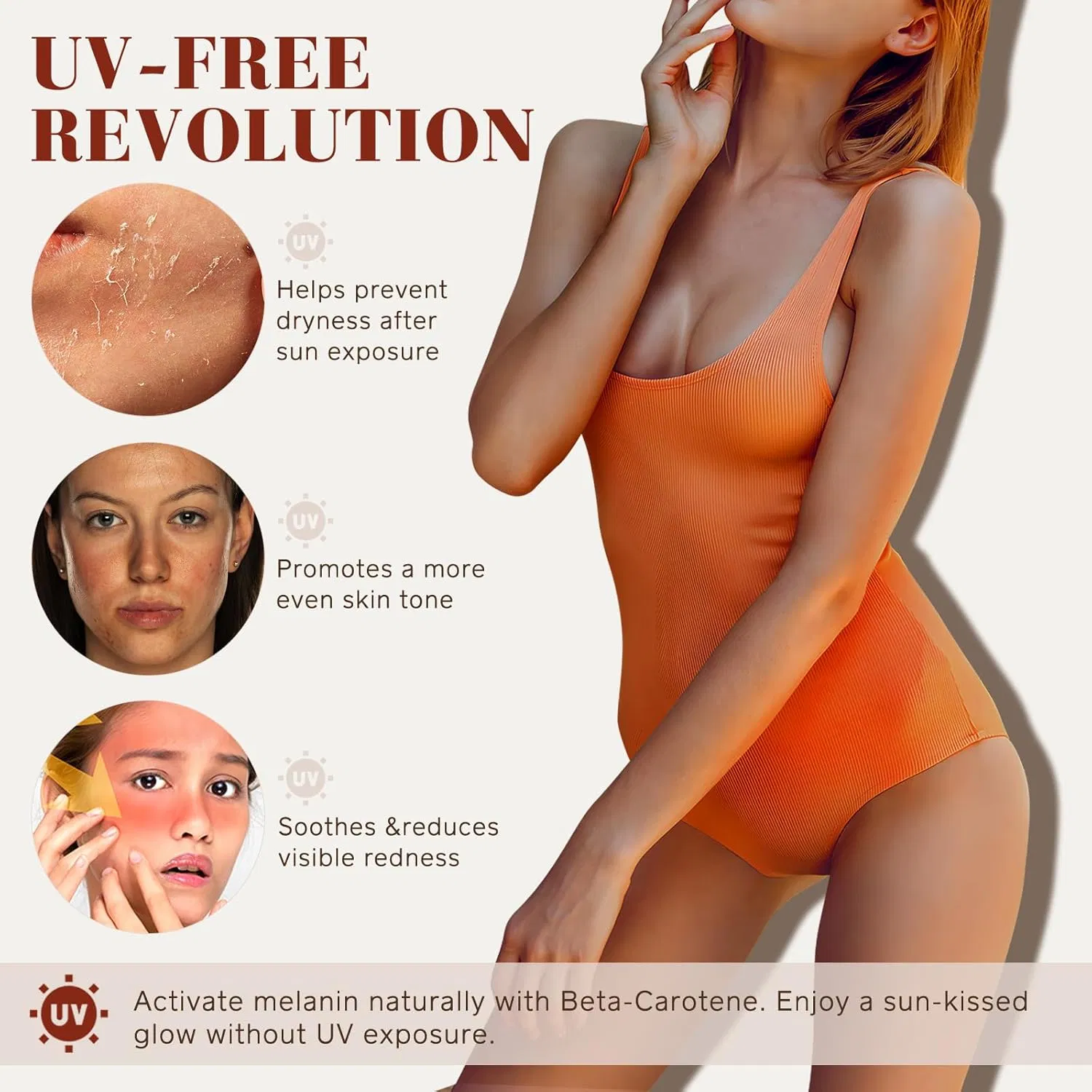 Beauty Cosmetics Skin Care Moisturizing Supports Skin Health Sunless Tanning Drops