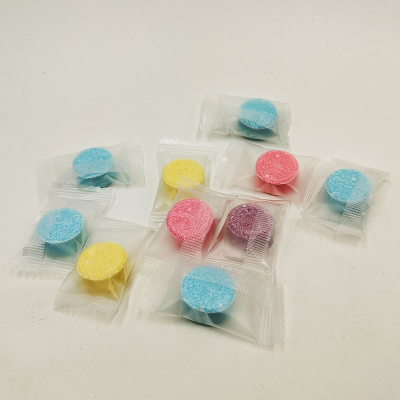 Hand Washing No-Wash Effervescent Alcohol-Free Quick Cleaning Tablets