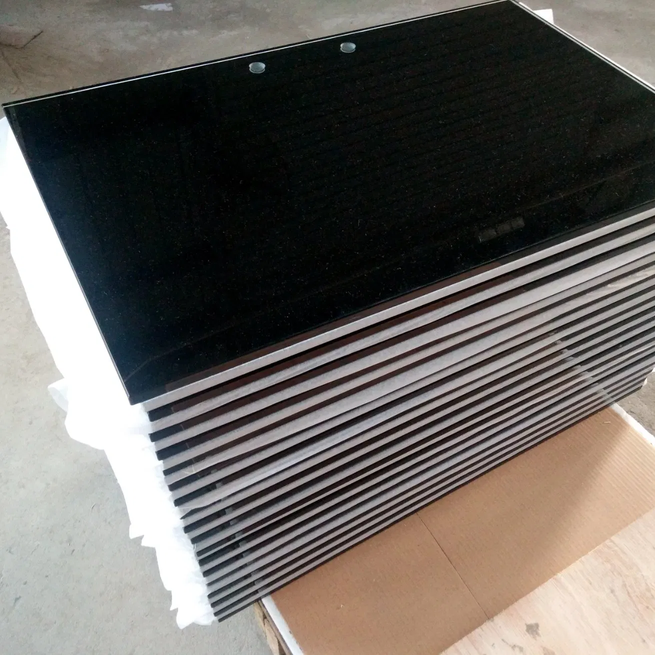 Factory Manufacturer Black White Bronze Decorative Silk Screen Tempered Toughened Glass for, Cooker Stove Glass and Touch Screen Panel Glass