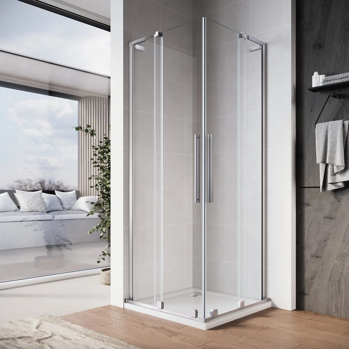 Sally CE Ukca 8mm Sliding Shower Door