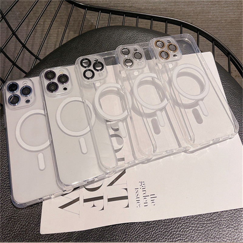Магнитный чехол-зарядка Magsafe для iPhone 11-16