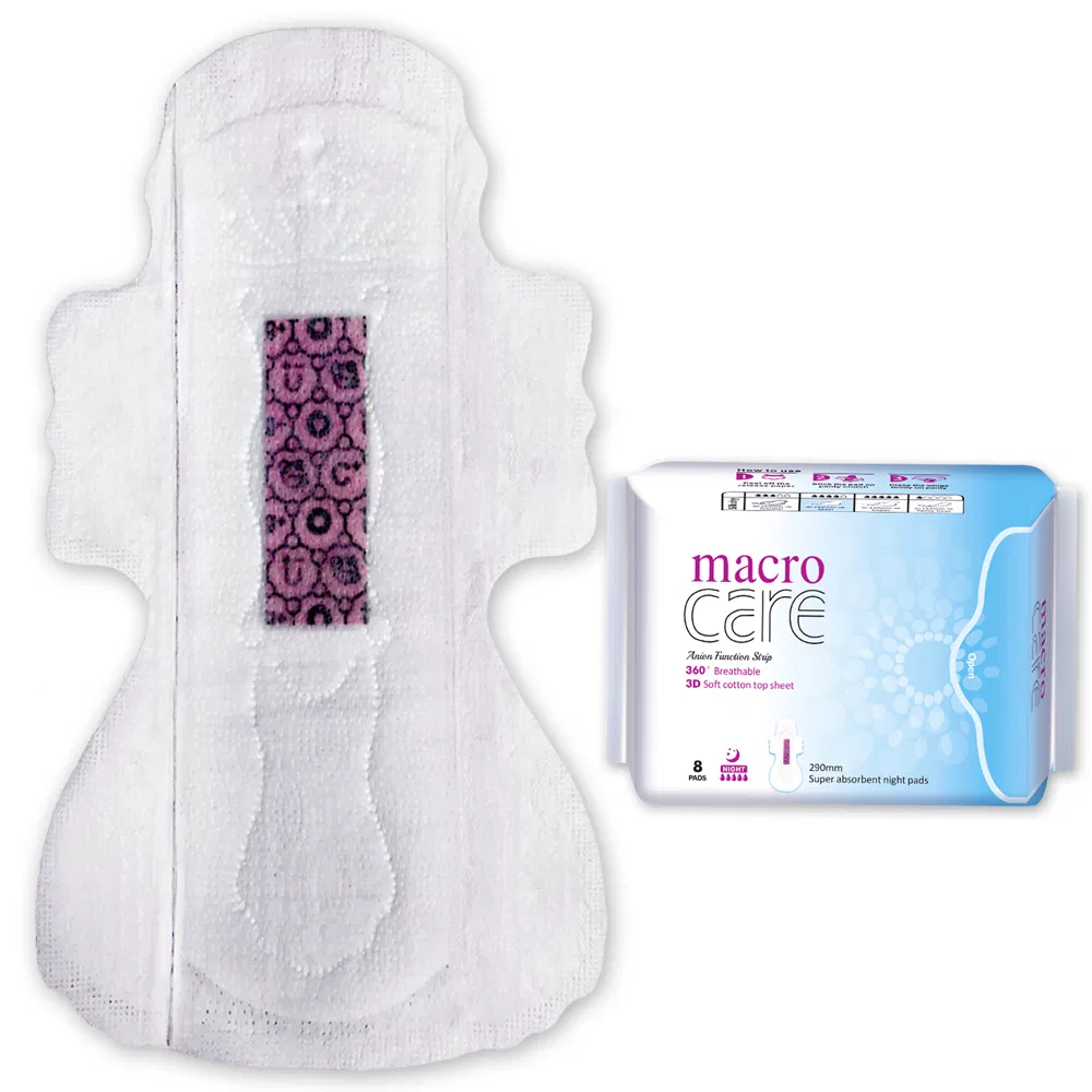 Brand Name Negative Ion OEM Manufacturer Wholesale Sanitary Pad for Women
