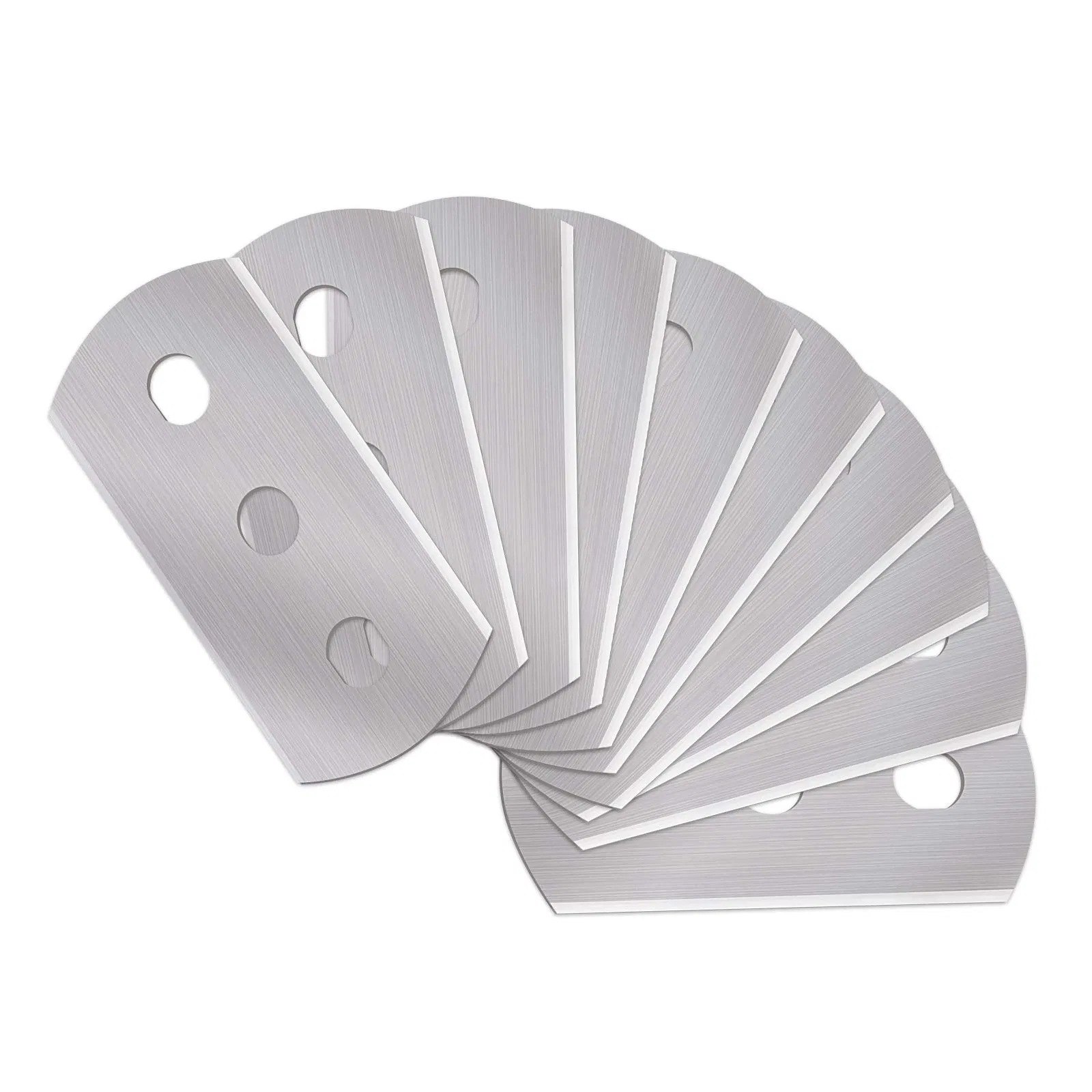 Hautine Round Edge Metal Razor Blades 43X22mm