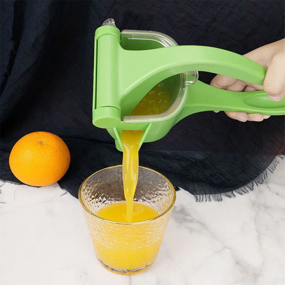 Hot Selling New Manual Fruit Juicer Plastic Orange Juicer with Handle Handheld Vegetable Squeezer