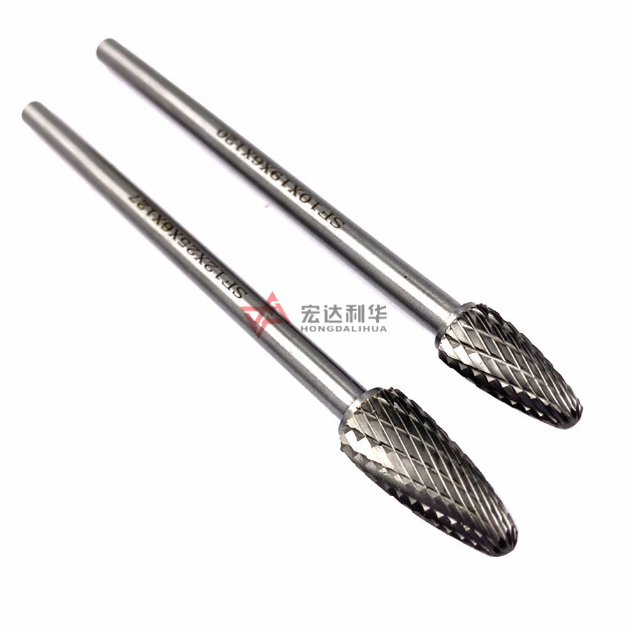 A/C/F Type Factory Long Shank 150mm Tungsten Carbide Rotary Burrs for Cutting Shaping Grinding Tool Cutting Knife