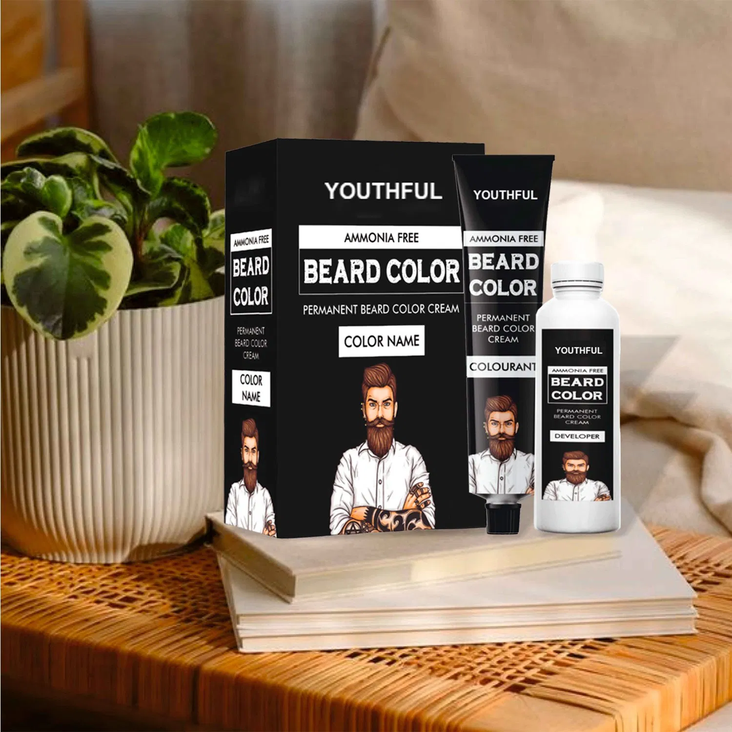 Youthful Natural Men Quick Beard Dye
